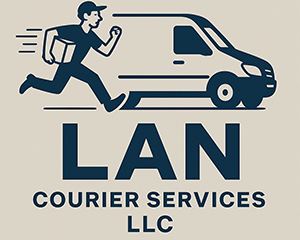LAN Courier Services Logo