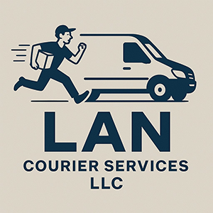 LAN Courier Services Logo 300 x 300